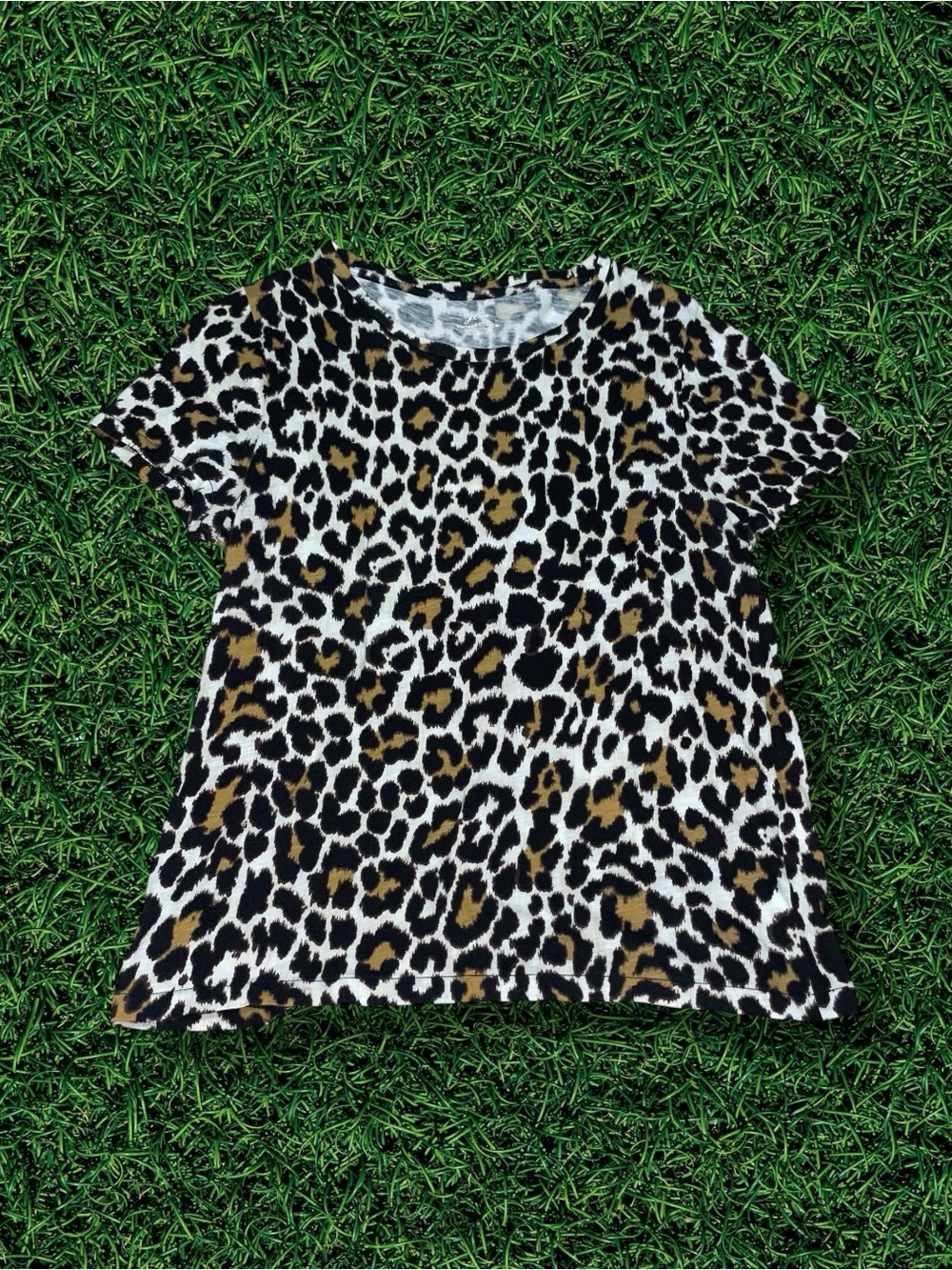 J Crew Leopard T-Shirt